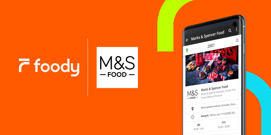 Foody: Παράγγειλε με delivery από τα Marks & Spencer Food!